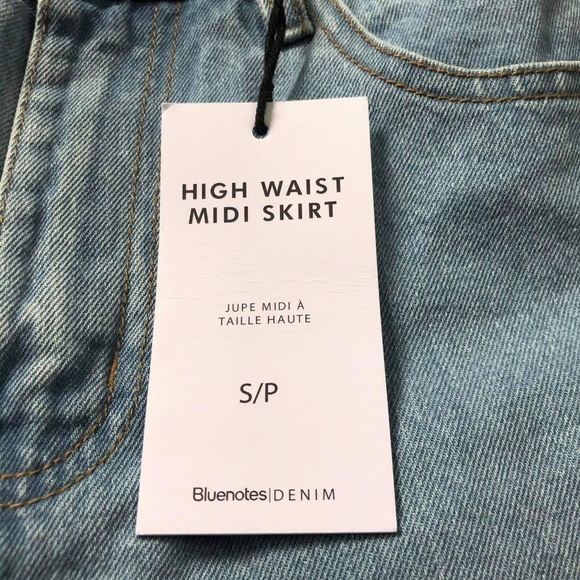 2/$15 High Waist Midi Skirt -mix&match - Picture 3 of 5